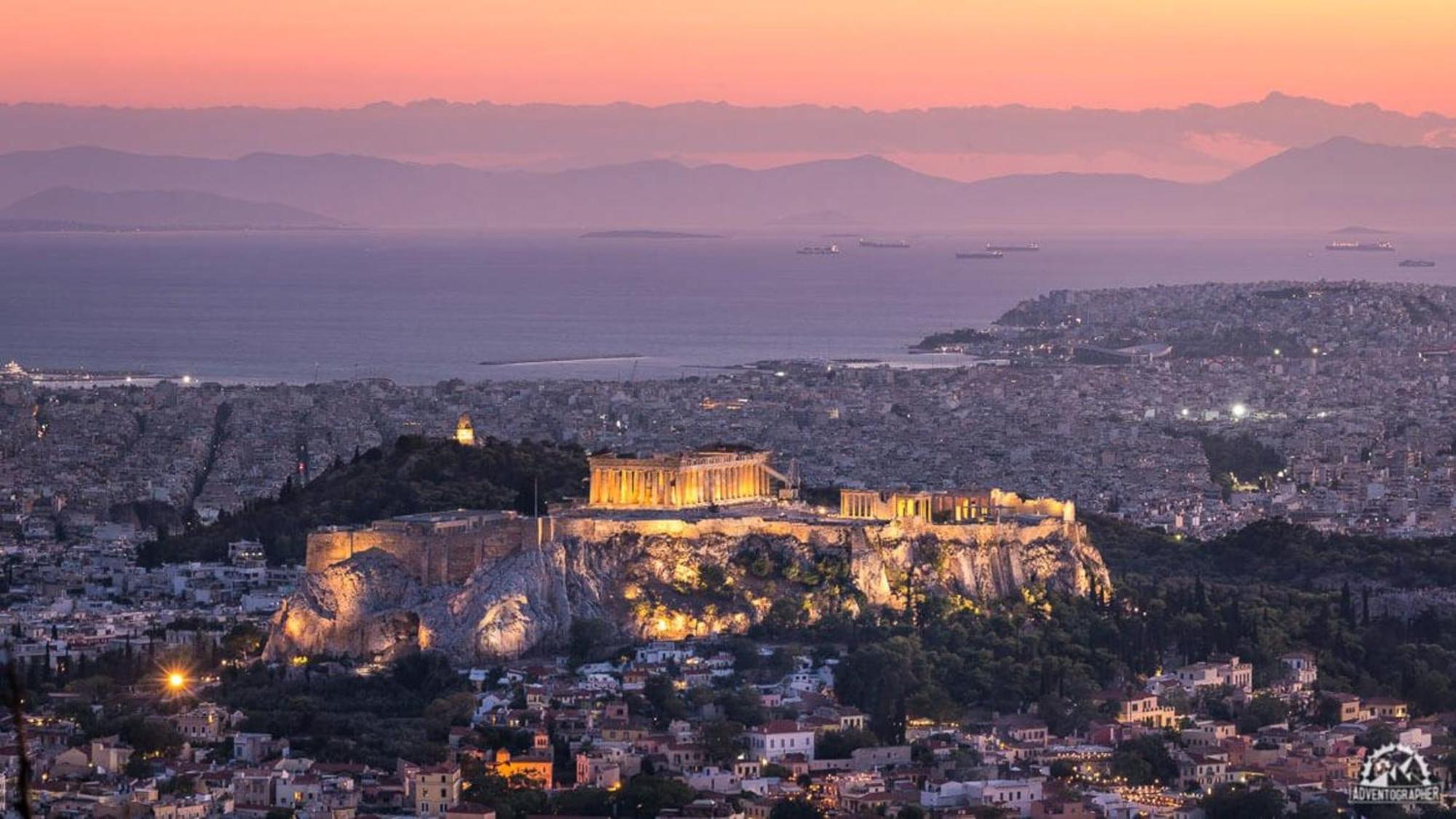 Eternal Acropolis Suites Aten Exteriör bild
