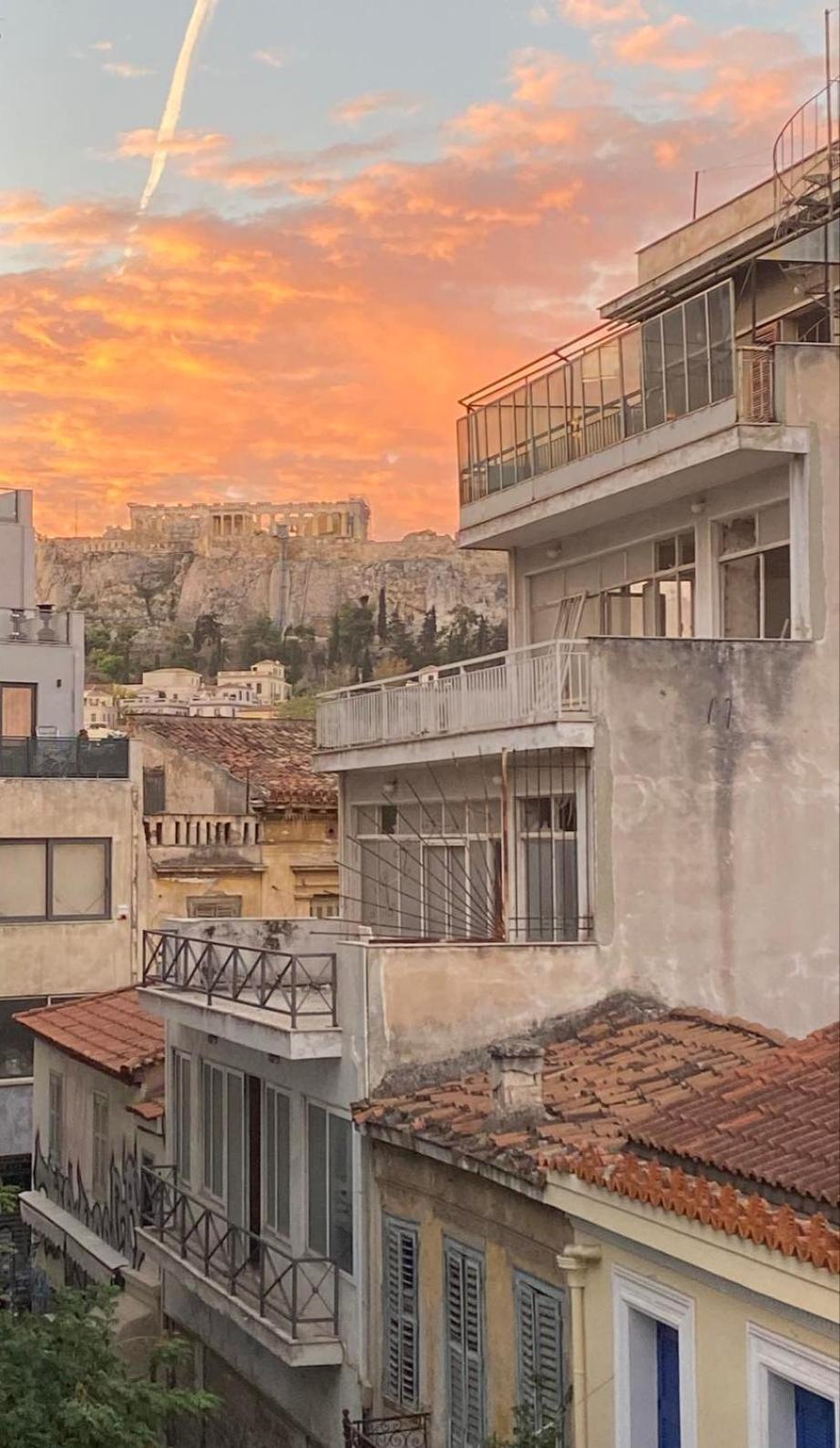 Eternal Acropolis Suites Aten Exteriör bild