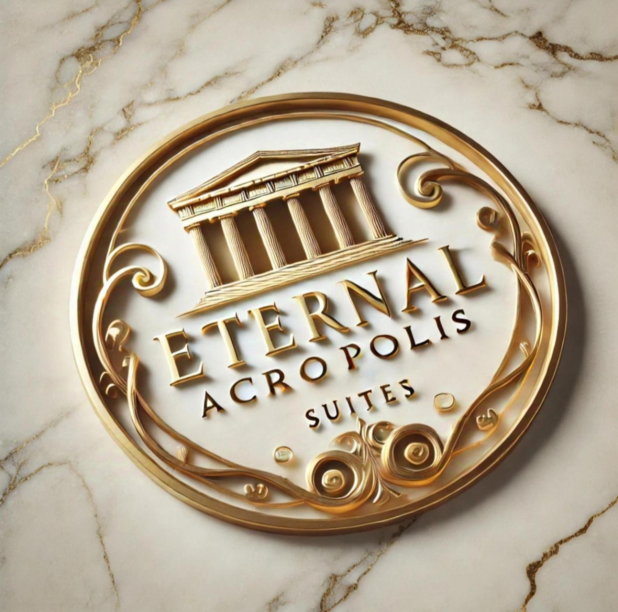 Eternal Acropolis Suites Aten Exteriör bild
